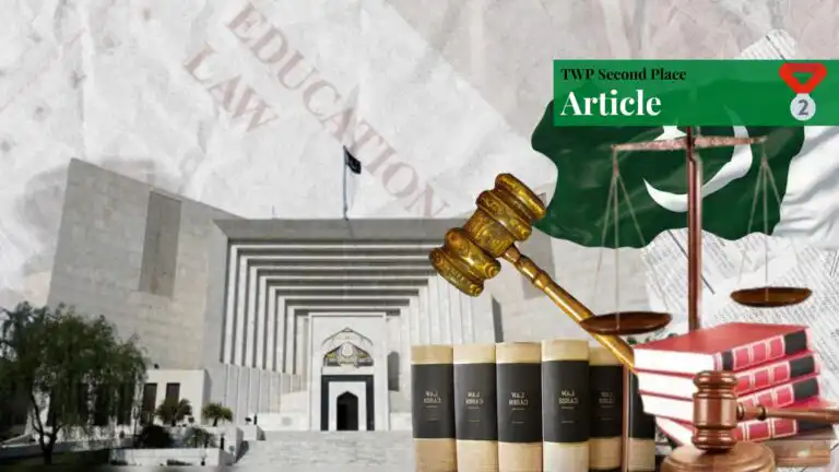 Raising the Bar: Improving Legal Education in Pakistan